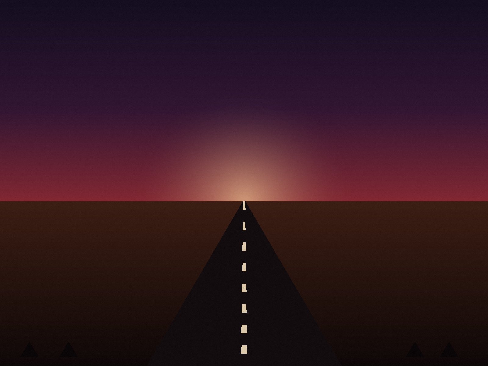 Australian outback road
